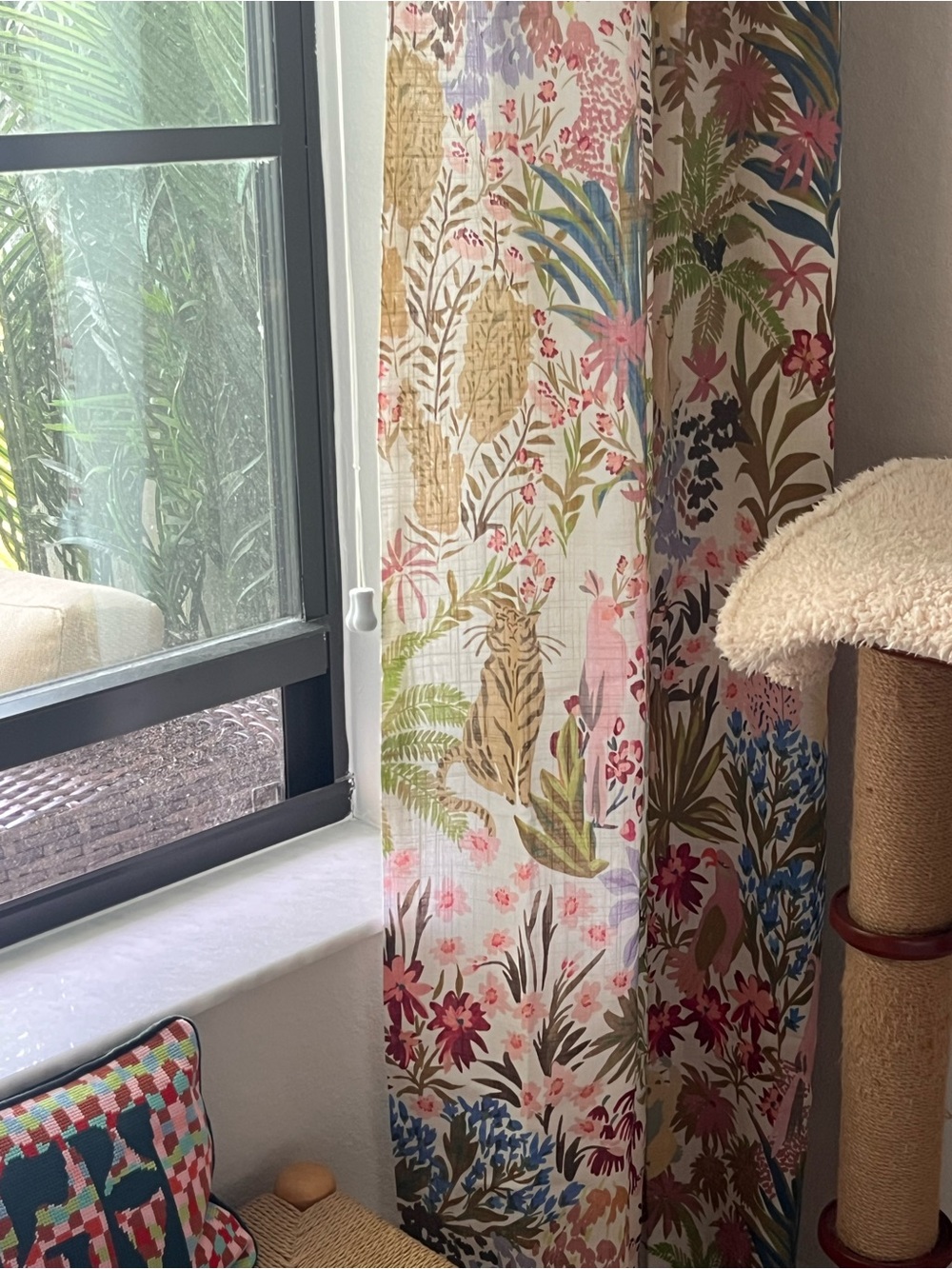 Anthropologie Anela printed curtain (S/2) - Picture 9 of 9